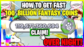 PET SIMULATOR X *HOW TO GET 100,000,000,000* 100 BILLION FANTASY COINS EASY! - ROBLOX!