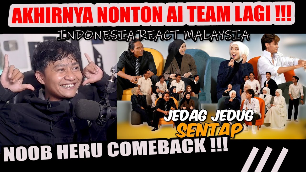 Gak react setahun masih seru aja nih AI Team | Noob youTube