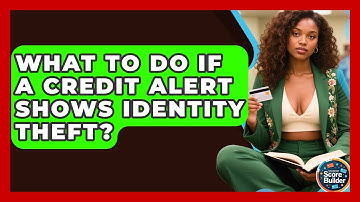 What To Do If A Credit Alert Shows Identity Theft? - Student Score Builder