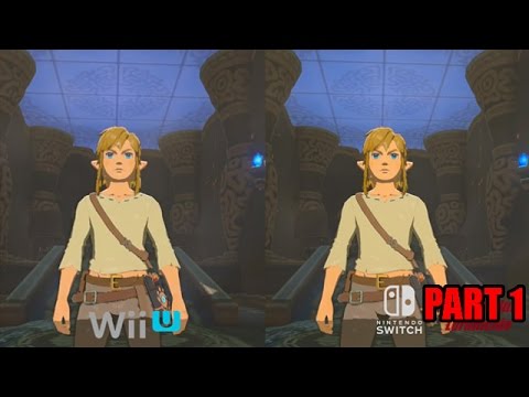 Zelda Breath of the Wild - Final Wii U Version vs Switch Graphics Comparison