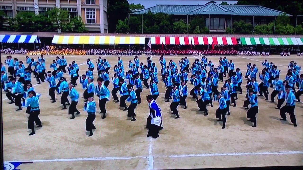 応援合戦17 青団 Youtube