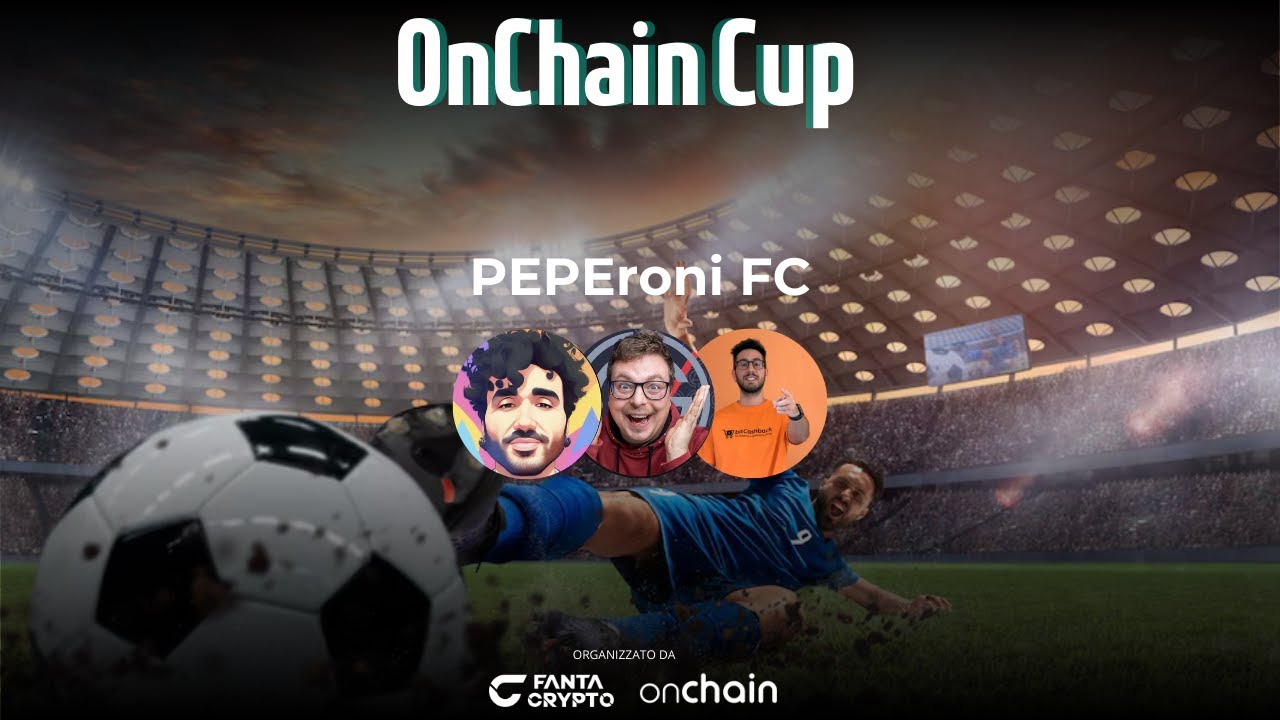 Presentazione PEPEroni FC con CryptoCiampa, Alberto Garlaschi e BitCashBack | OnChain Cup❗️