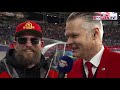 MC Fitti im Stadioninterview zum RB Leipzig-Heimspiel vs. Olympique Lyon