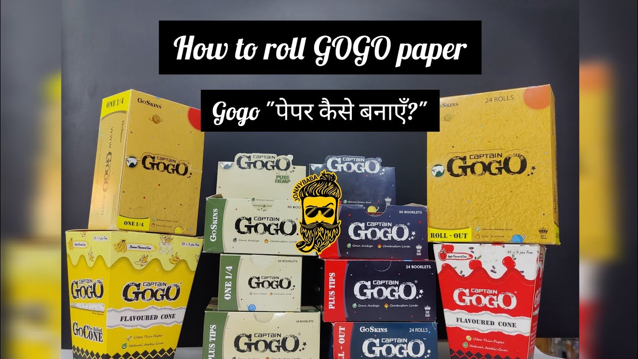 How to roll GOGO Paper | GOGO पेपर कैसे बनाये😉 #jonnybaba - YouTube