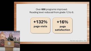 Plain Language Symposium - Case Studies