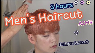 Men&#39;s Haircut ASMR (3 hours)