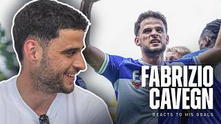 Fabrizio Cavegn reacts to his Bristol Rovers goals! 🍿