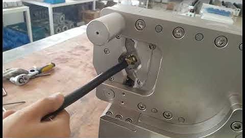 Hexagon Shape Lug Crimping Machine , Lug Crimper