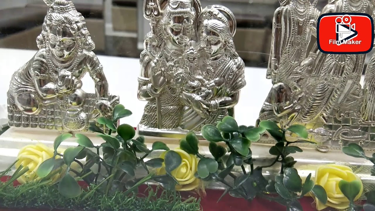 Silver Gods Murti with Frames as gift products | ☎️ 7982031621