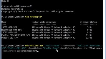 Configure a Teamed NIC in a Failover Cluster - Exam 70-740 Training