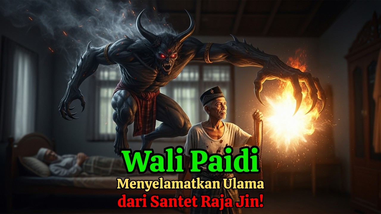 GEMPAR! Wali Paidi Menyelamatkan Ulama dari Santet Raja Jin!
