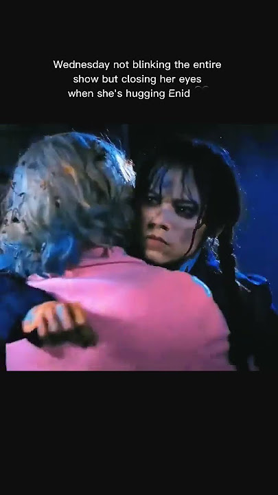 Wednesday Hugging Enid   #wednesday #wednesdayaddams #wednesday #trending