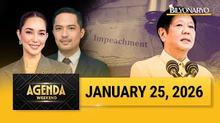 Agenda Weekend  January 25 2026