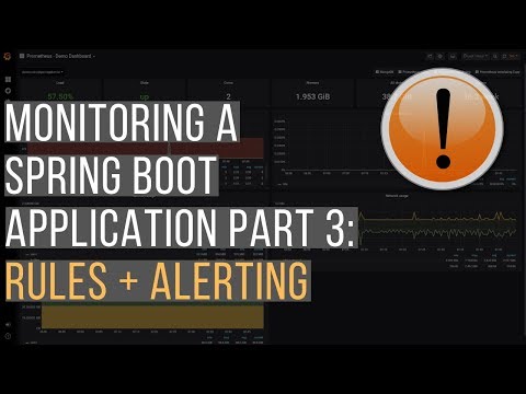 Monitoring A Spring Boot Application, Part 3: Rules & Alerting with AlertManager