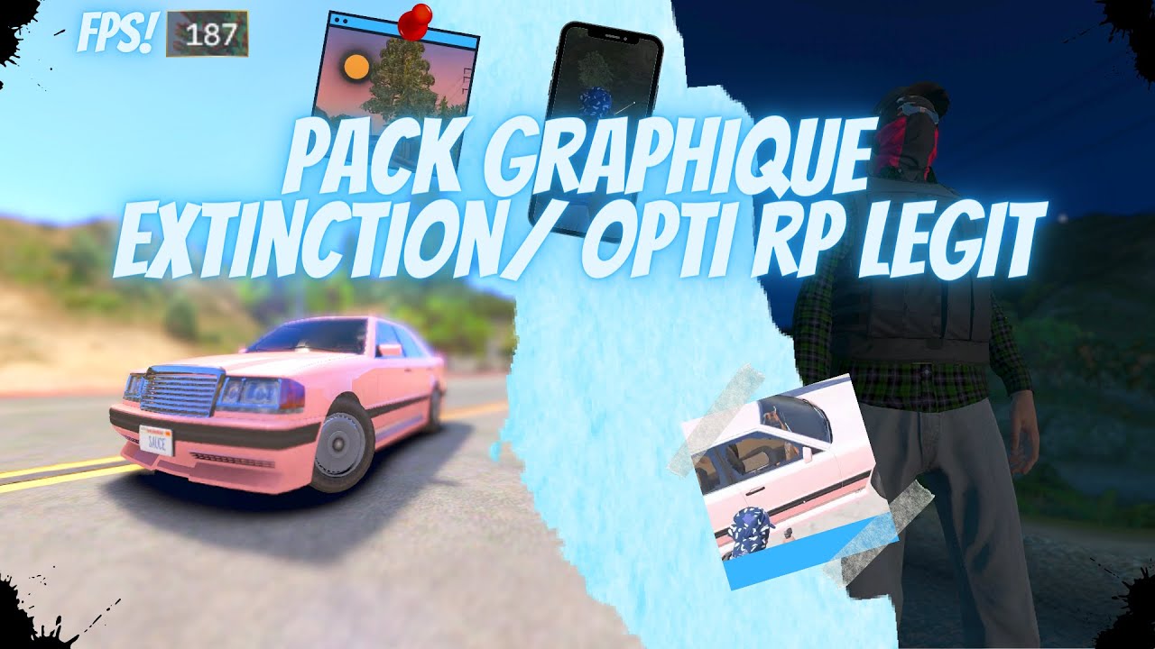 Flashback Pack Graphique (TUTO FIVEM) Pack Graphique Extinction/ Opti rp Legit - YouTube