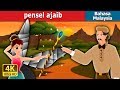 Pensel ajaibin  the magic pencil story  malay  cerita kanak kanak  4k u malaysianfairytales