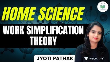 08:00 PM - NTA UGC NET 2021 | Home Science by Jyoti Pathak | Work Simplification