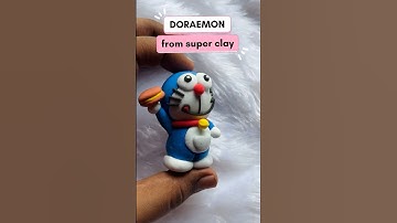 Doraemon from Super Clay #diy #craft #doraemon #superclay