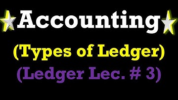 Diff between Standard ledger and Self balancing ledger in Accounting| Standard vs Self balancing A/C