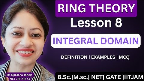 Integral Domain Explained | Zero Divisors & Ring Theory with Examples + MCQs