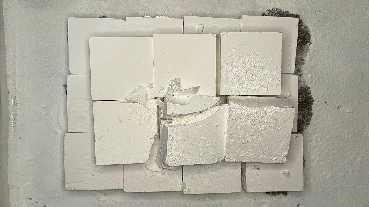 18 Gym Chalk Blocks|Mass Crush|Cramer|Nexo|LadyLeo|Crunchy|Glassy|Oddly Satisfying|ASMR