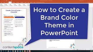 Color theme for your powerpoint slides ...