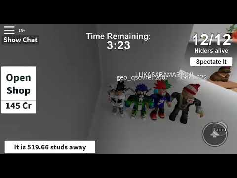 Roblox hide and seek გურისთან და ჩემს ძმებთან ერთად #1