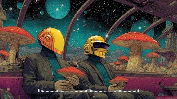 Daft Punk Inspired Cyber Shrooms Groove🍄🤖 | Chill Synth Funk x Neo Soul x Electronic Piano Playlist