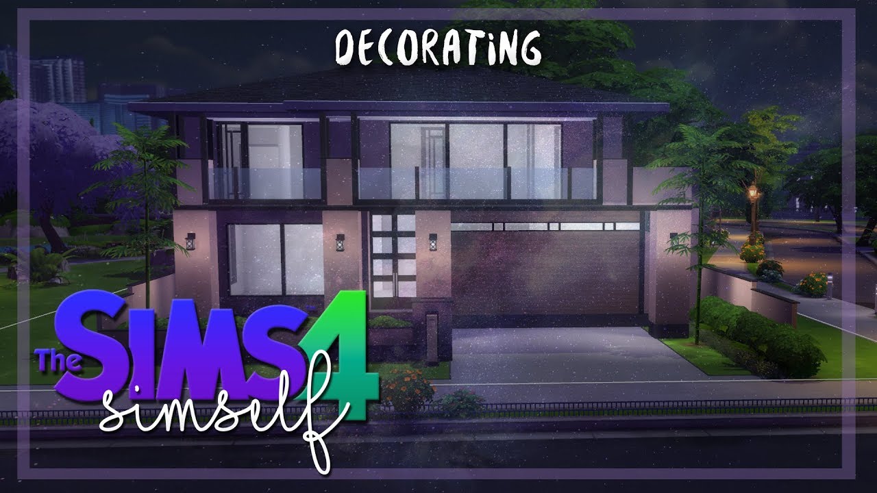 DECORATING MY DREAM HOUSE 2 THE SIMS 4 NURSERY & LIVING ROOM YouTube