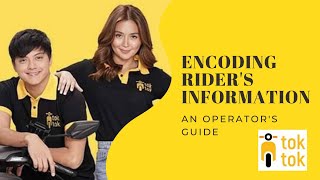 Toktok Operator's Guide I Rider's Application I Part 1 screenshot 3