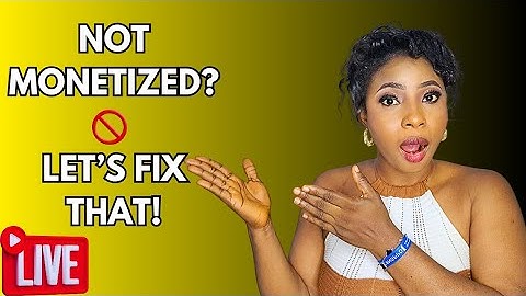 🔴Monetization Clinic 💉 Why You’re Not Monetized Yet (And How to Fix It Fast!)