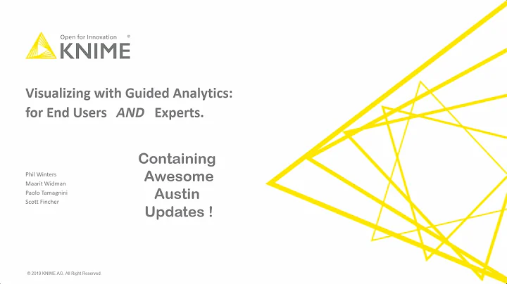 Visualizing with Guided Analytics : for End Users and Experts - KNIME Fall Summit 2019 - DayDayNews