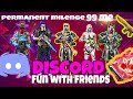 DISCORD FUN WITH FRIENDS PART2 #RAMPAGEEVENT #SAGAMING #FREEFIREEVENT #LORDHBK89 PERMANENT GUNSKIN