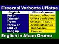 Fireezaal Varboota Uffataa English In Afaan Oromo Learnenglish Hirkoo Spoken Fireezaal Varboota Uffataa English In Afaan Oromo Learnenglish Hirkoo Spoken