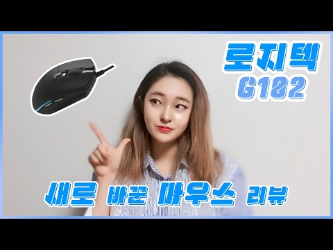 마우스를 새로 바꿔보았다 [Uniview] 로지텍 G102 게이밍 마우스 Riview