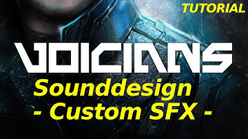 V-Tutorial 02: Sounddesign with Reaktor 6 (SFX + Atmospheres)