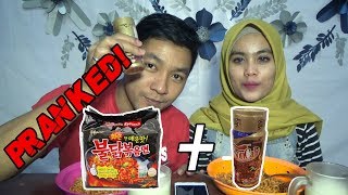 PRANK PACAR DIAWALI MAKAN SAMYANG BON CABE LV 30