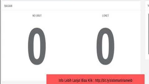 EFISIEN, http://bit.ly/sistemantrianweb, Mesin Antrian Yang Efektif di Bandung