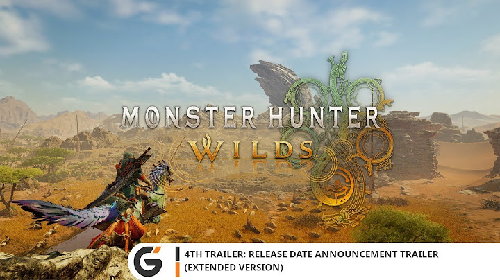 Monster Hunter Wilds - 4th Trailer: Release Date Announcement trailer (Extended Version) (PEGI) (IT)