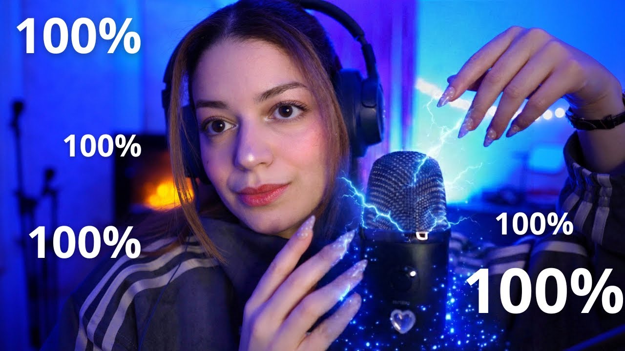 ASMR : J'augmente la sensibilité du micro au MAX !