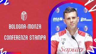 Bologna-Monza: la conferenza pre-partita di Thiago Motta 🎙