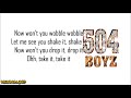 504 Boyz - Wobble Wobble (Lyrics)