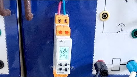 Cách Cài Timer 600Dt