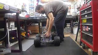 Suspension drop test 1/5 scale build