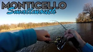 Late Season Smallmouth Fishing (Monticello)