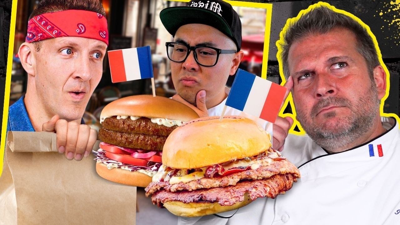 $8 vs $120 French Burger in Paris!