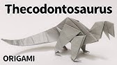折り紙 Origami アンキロサウルス Ankylosaurus ができるまで 早送り制作動画 Youtube