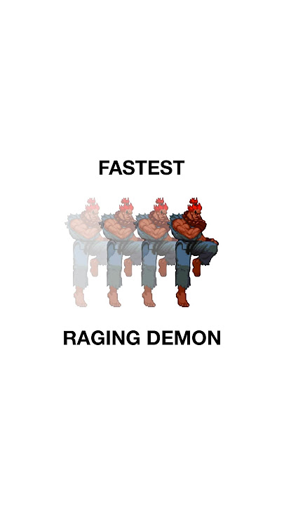 World Fastest Raging Demon - Akuma Street Fighter 6