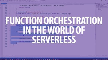 Function Orchestration in the World Of Serverless