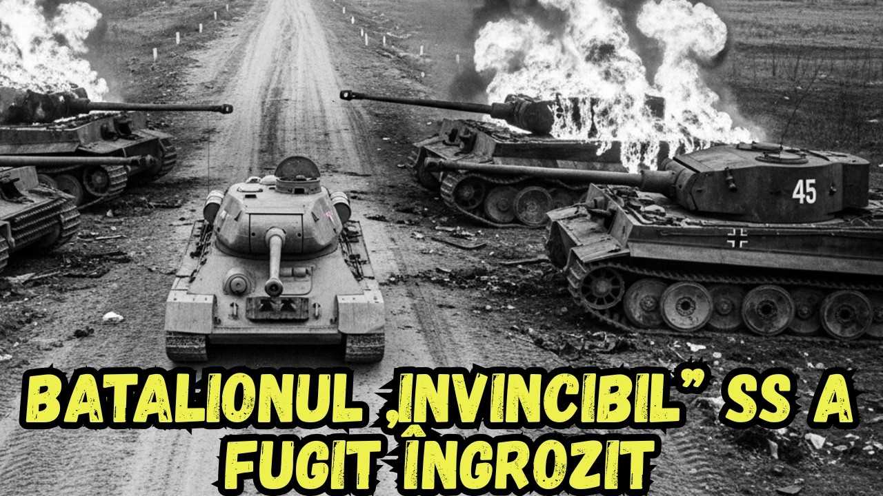 Când 7 Tigri Au Ieșit Împotriva Unui T-34: El I-A Obligat Pe Așii Nemți Să Calce Propria Infanterie